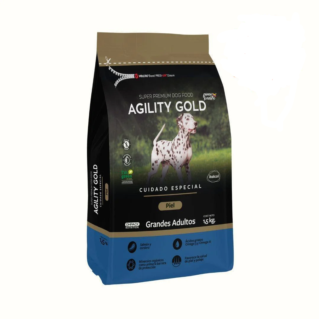 Agility Gold Perro Grandes Adultos Piel