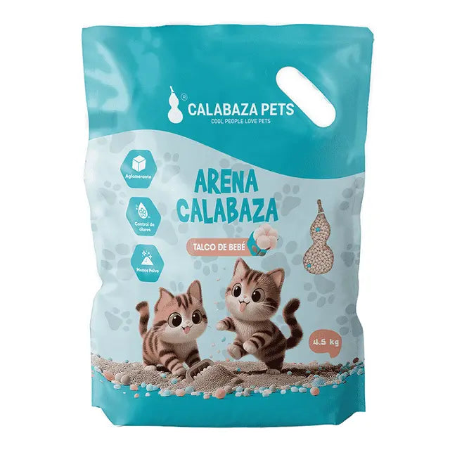 Arena Calabaza Talco Bebe