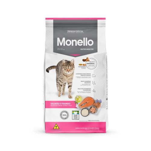 Monello Salmon Gatos adultos