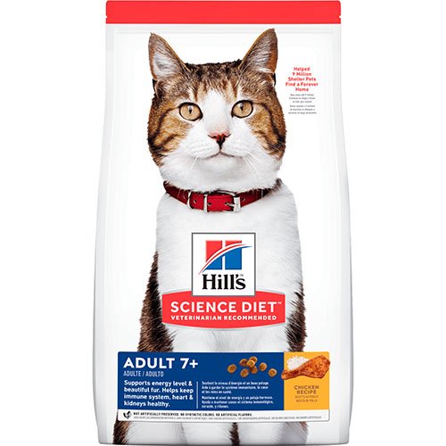 Hills gato Adulto 7+ 4Lb (1.81K)