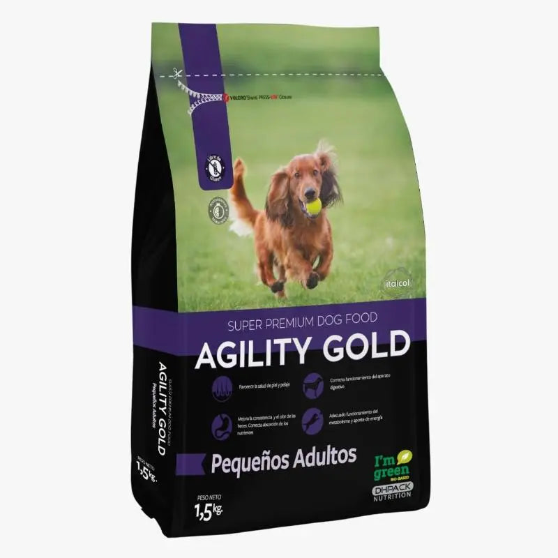 AGILITY GOLD PEQUEÑOS ADULTOS BONGO