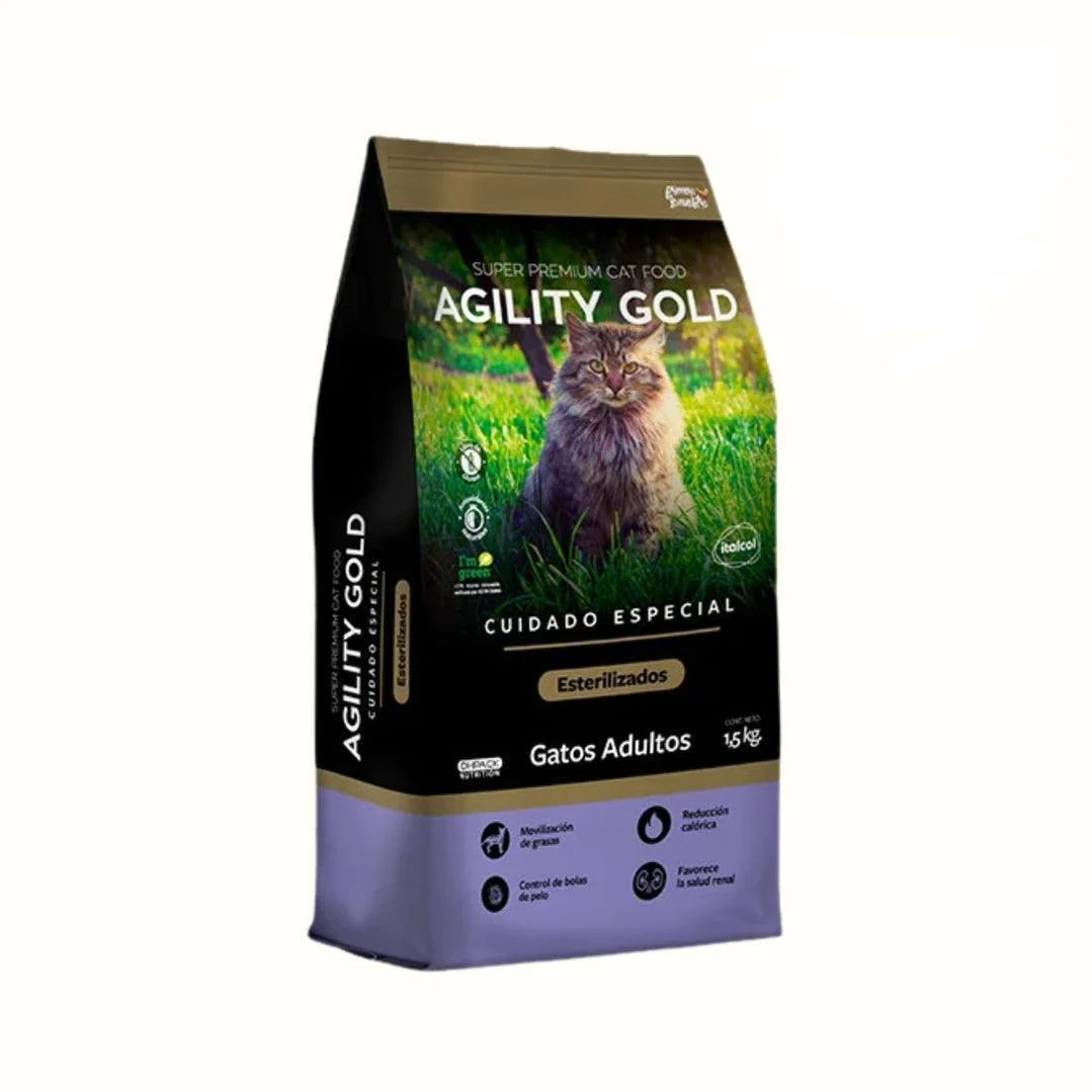Concentrado Agility Gold Gatos Esterilizados