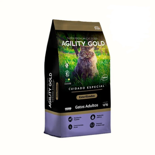 Concentrado Agility Gold Gatos Esterilizados
