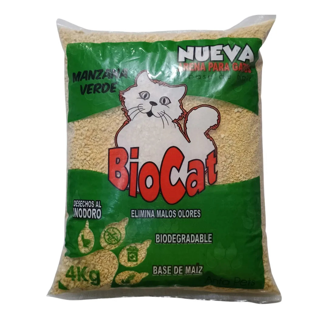 Arena Maiz Biocat Manzana
