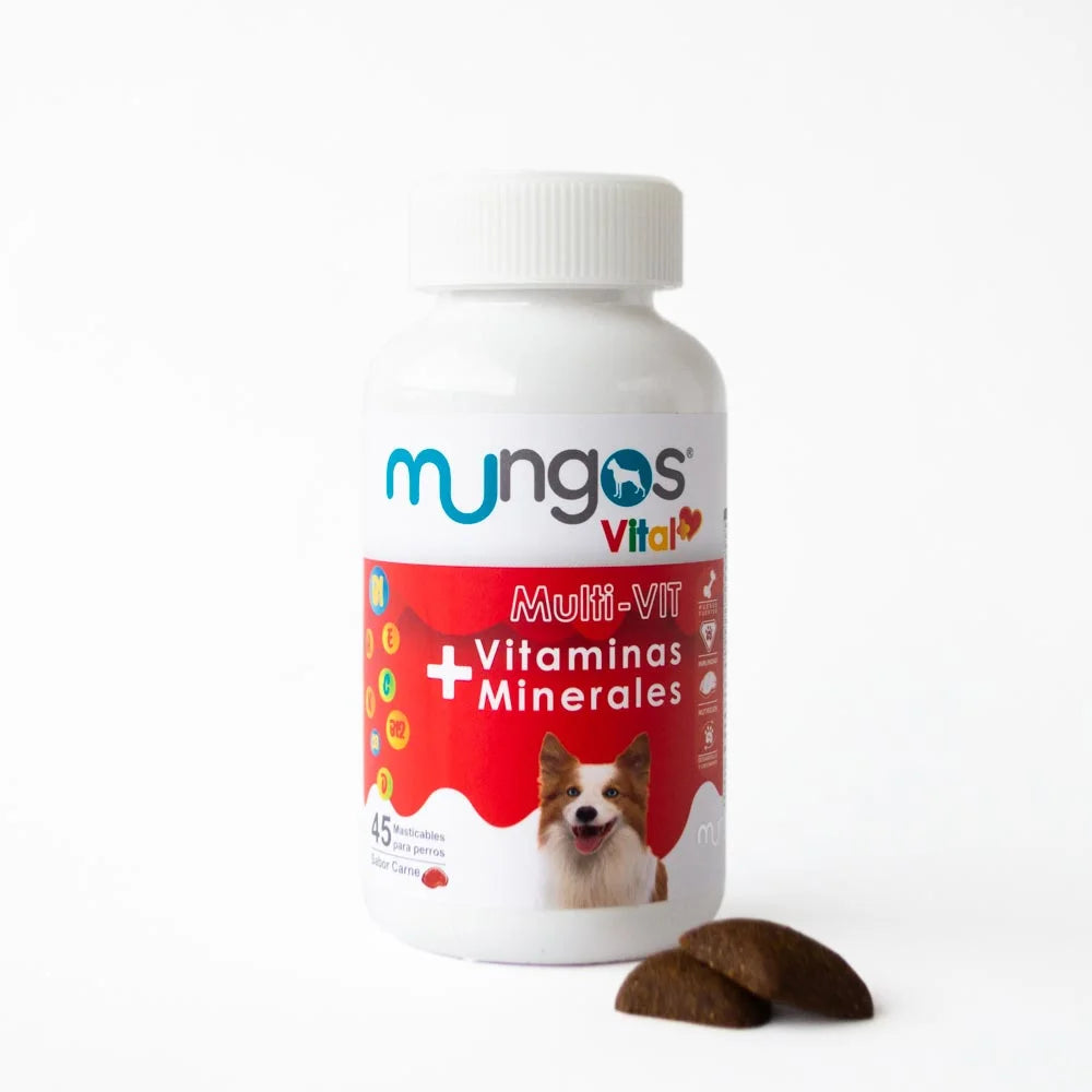 Multivit Dogs - 45 Unds Masticables