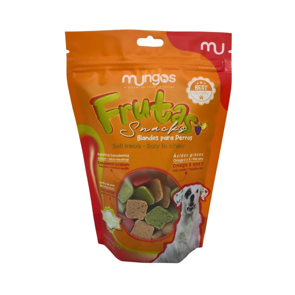 Galletas para Perros Mungos Frutas x 200 gr