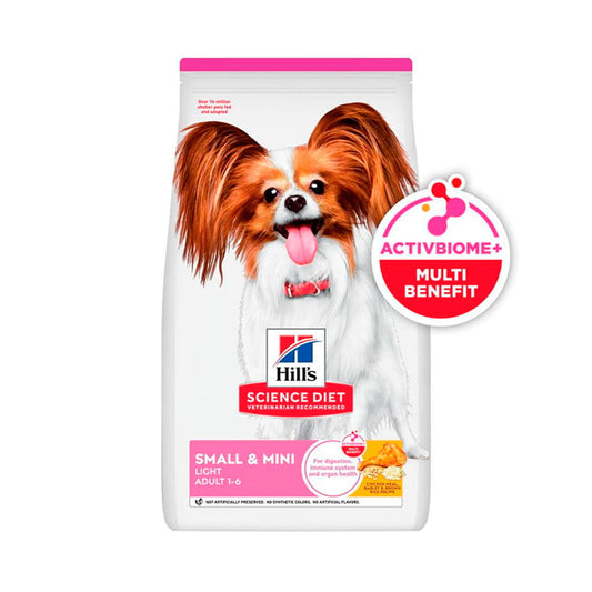 Hills Science Diet Perros Adultos de Razas Pequeñas Bajo en calorías 4.5 Lb
