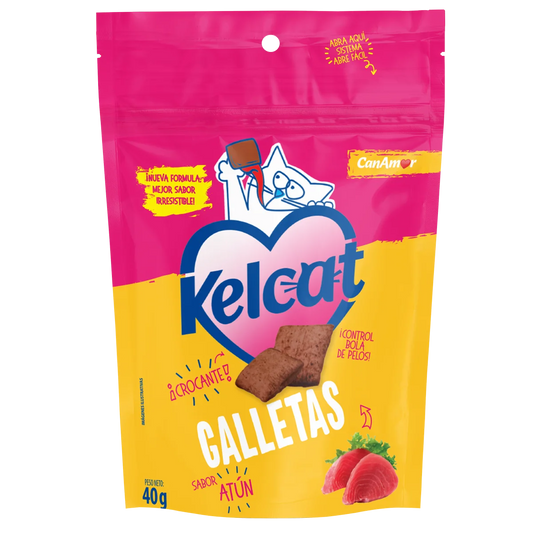 Galleta Kelcat atún 40g