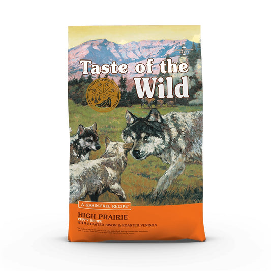 Taste of the Wild Cachorros High Prairie Bisonte 5 Lb